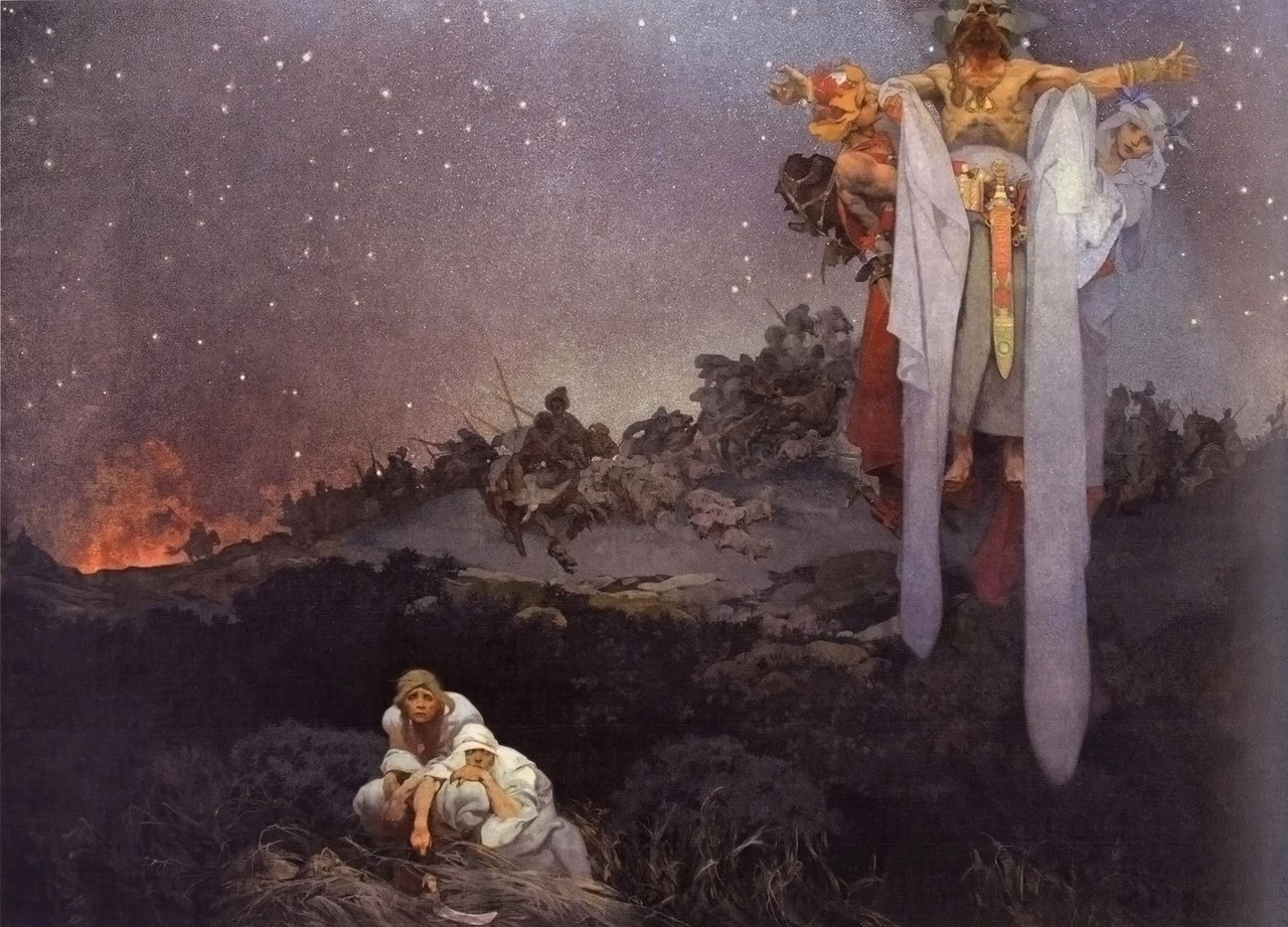 Alfons Mucha - 164, Slavi nella loro patria originaria